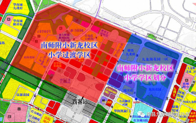 九龙湖新龙学校明年7月完工圭峰大道明年12月打通