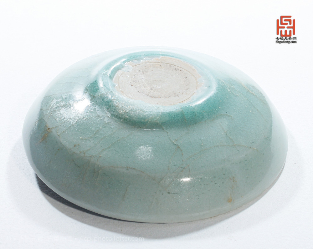 青釉|宋龙泉窑青釉刻花洗