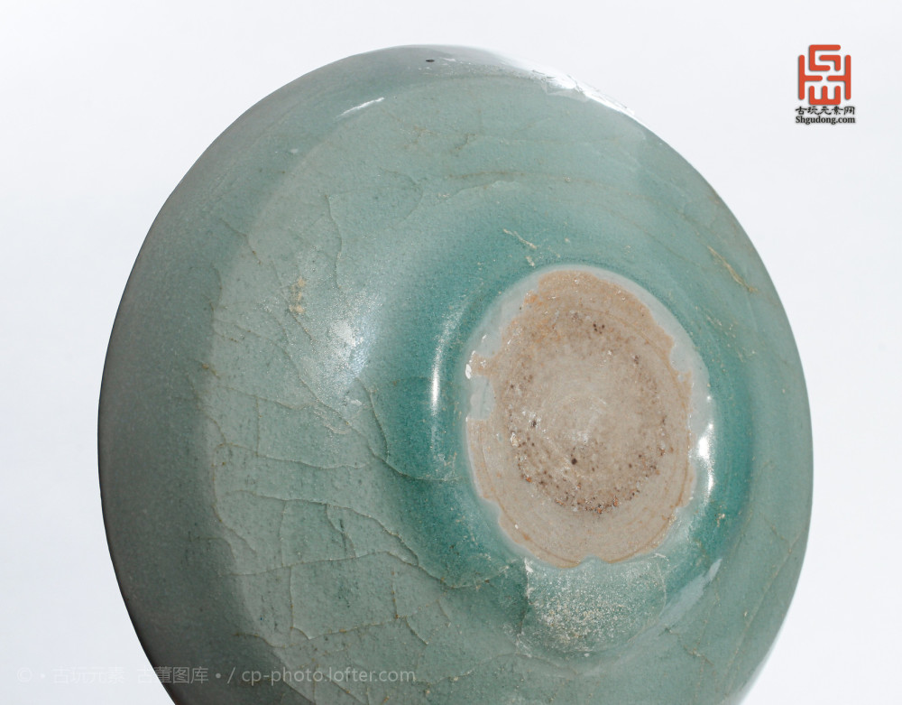 青釉|宋龙泉窑青釉刻花洗