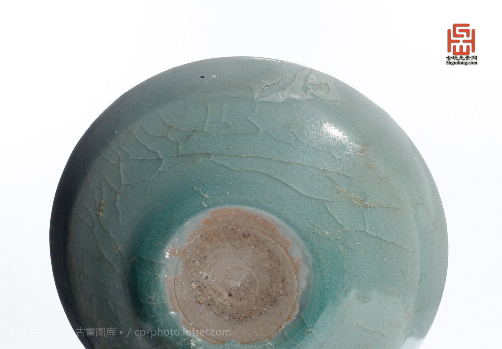 青釉|宋龙泉窑青釉刻花洗