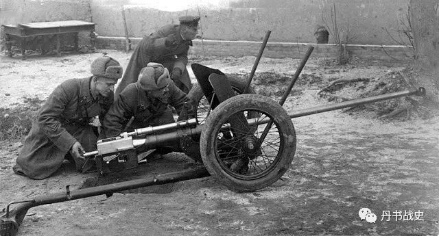 与锥膛炮竞争,二战苏联lpp-25反坦克炮