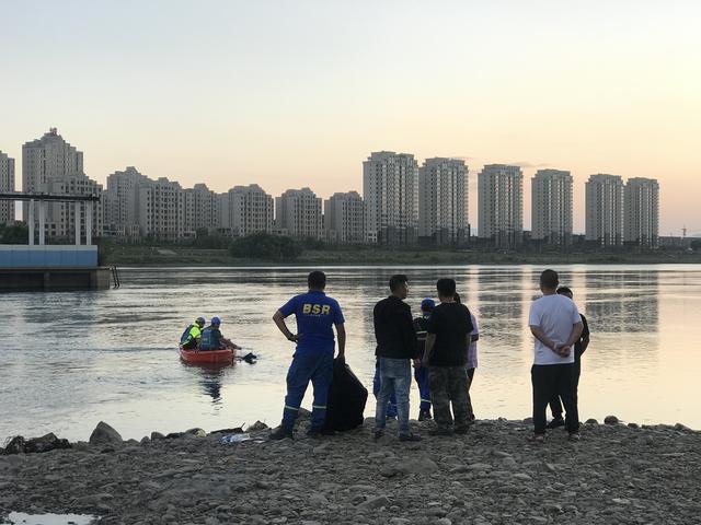 珍爱生命远离野浴吉林市松花江边又见溺水悲剧