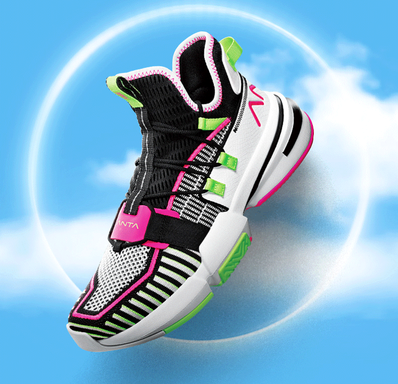 安踏轻狂一代篮球鞋安踏专门为炎炎夏日打造的夏季轻质实战球鞋