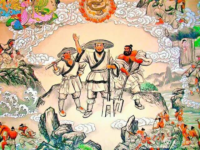 黄镇山禹娶涂山氏女娲