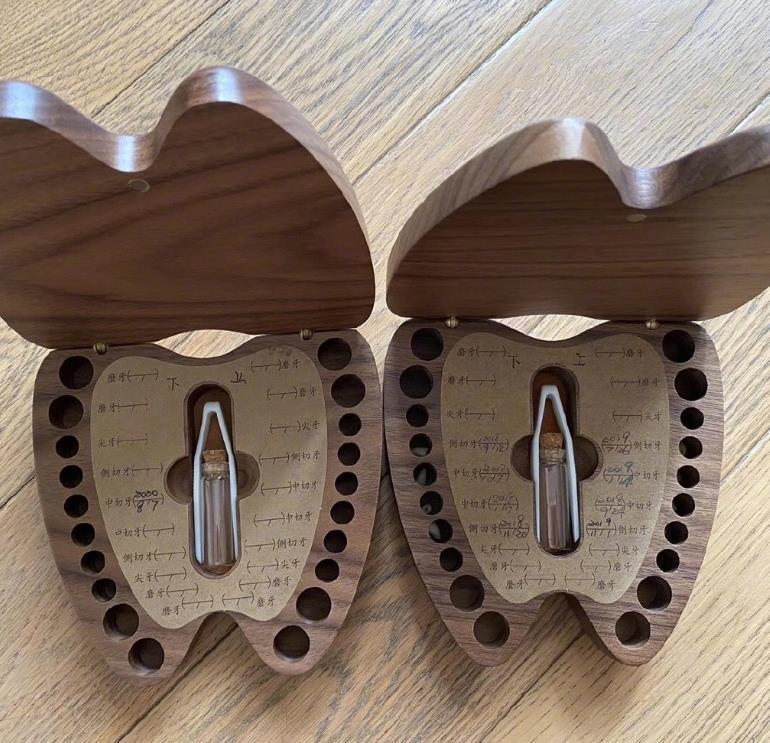 小花妹妹|孙俪好有仪式感，小花妹妹掉人生第一颗乳牙，她用特制礼盒收藏