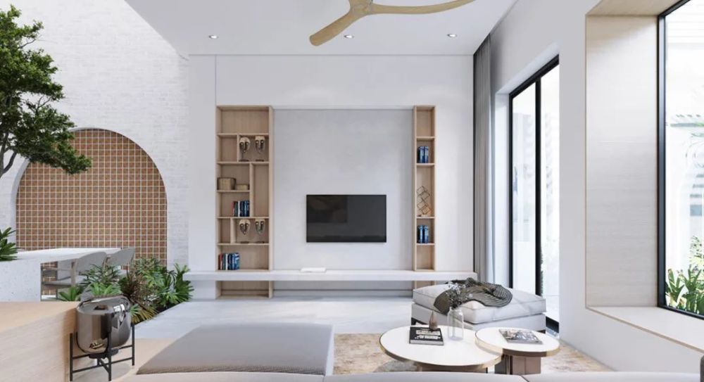 3个带有绿色中庭的越南现代住宅 腾讯新闻