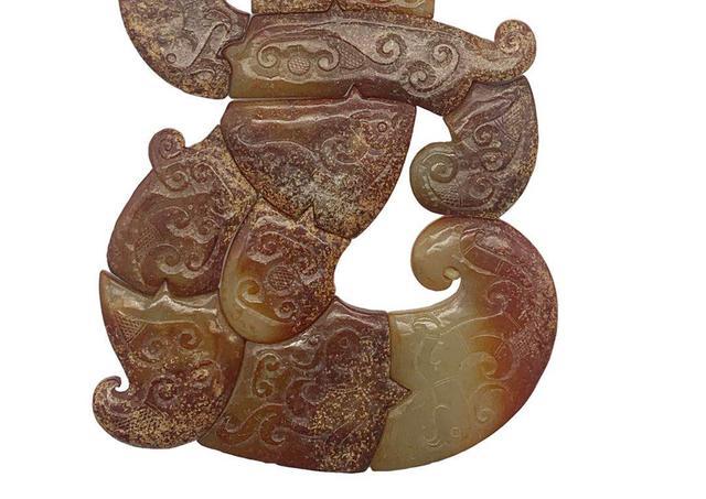 玉璜|世所罕见——仙女组合玉璜