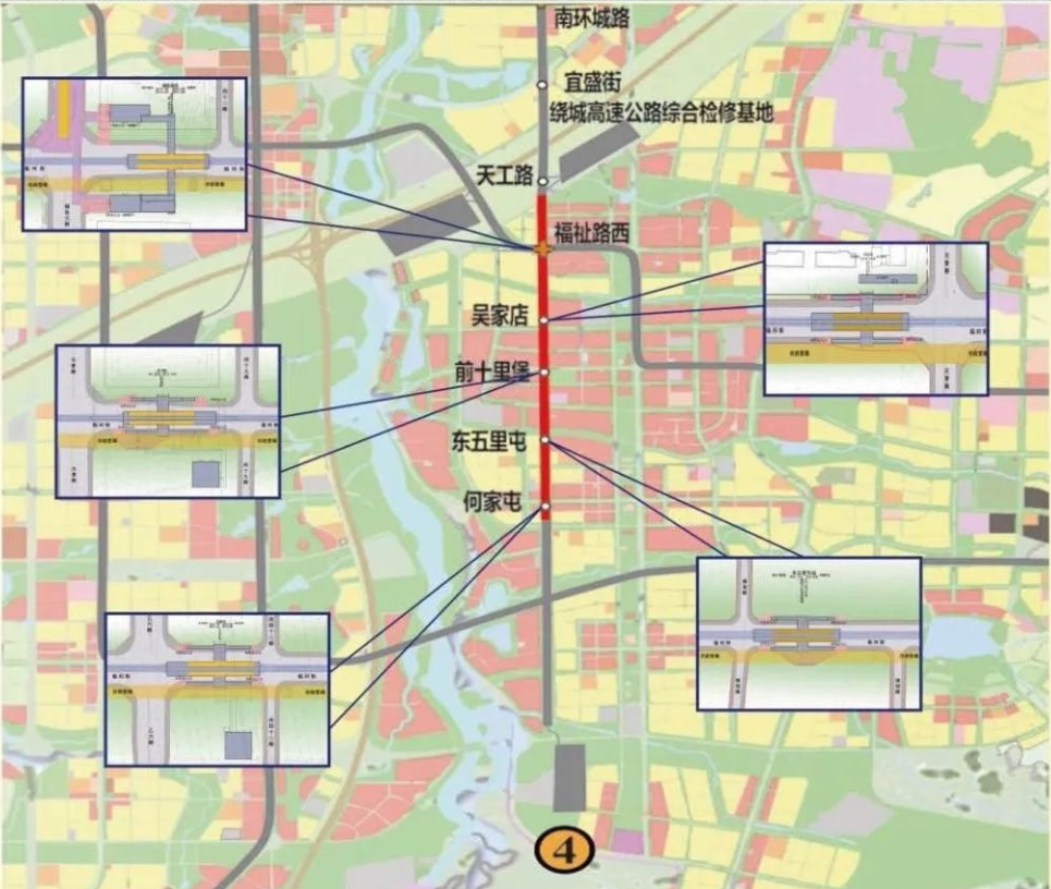 长春轻轨4号线南延工程将更便捷市民出行