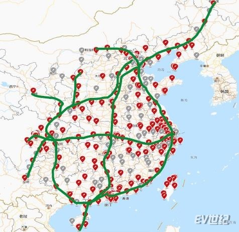 超级充电桩|北京首座特斯拉V3超级充电站启用 今年国内将新增4000个超级充电桩