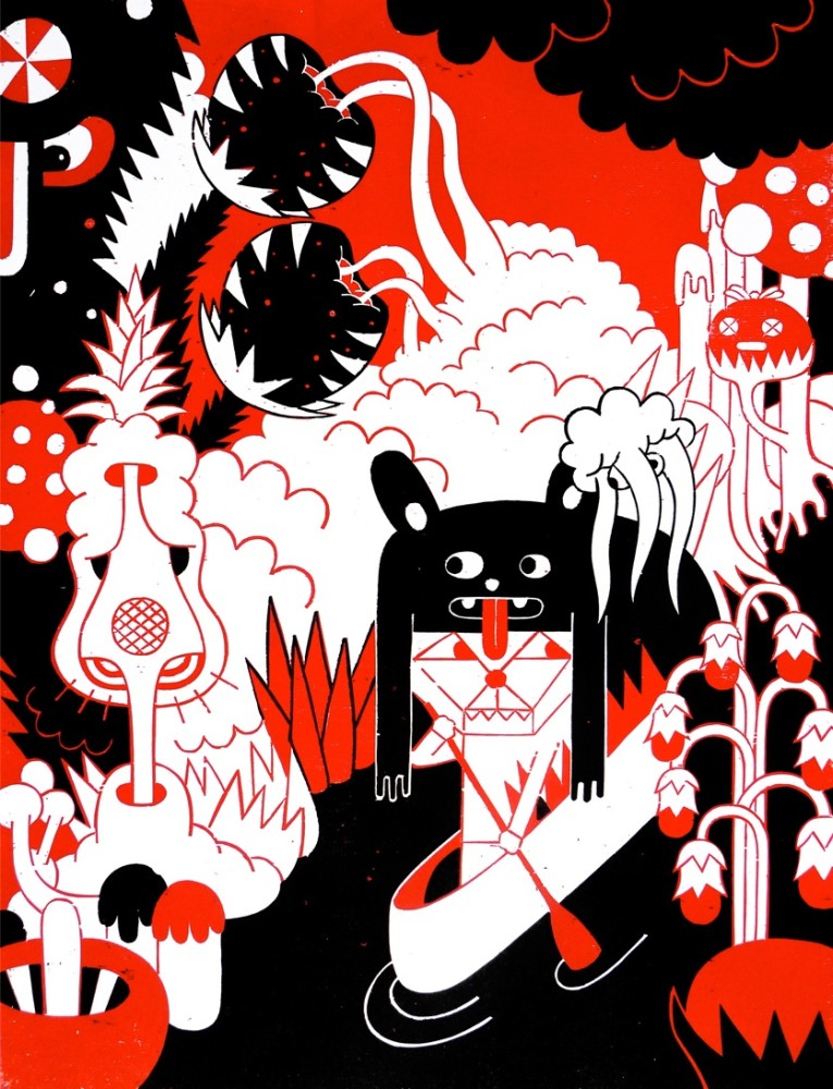 behance插画日式插画ins插画绘画