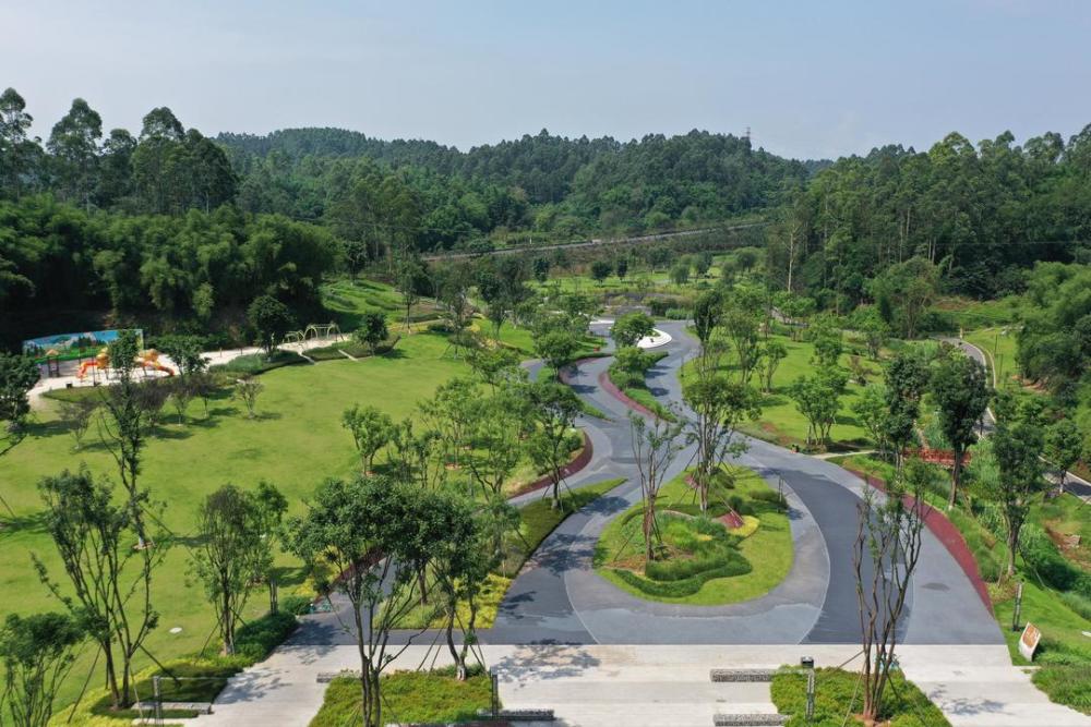 樂山嘉州綠心公園提升後即將亮相 中國地級市最大的城市綠心角逐成渝