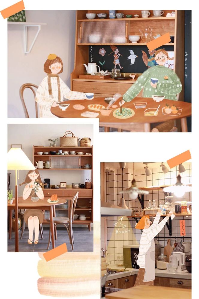 插画师|用画吸猫？这个90后宝藏女孩的小日子过得太美了