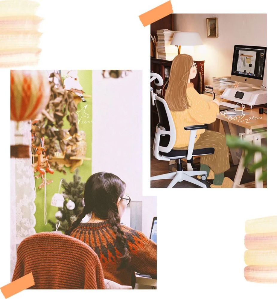 插画师|用画吸猫？这个90后宝藏女孩的小日子过得太美了