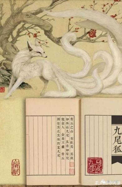 九尾狐白浅来自山海经的神兽