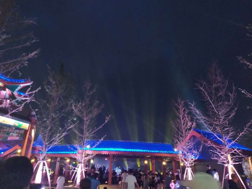 公园|夜游御龙河公园，原来这里也有这么美的景色