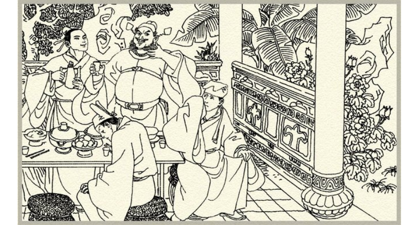 田良耜|聊斋故事：二十年后，父子江边一起行酒令，相逢对面不相识