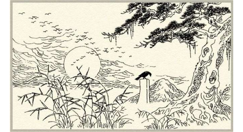 田良耜|聊斋故事：二十年后，父子江边一起行酒令，相逢对面不相识