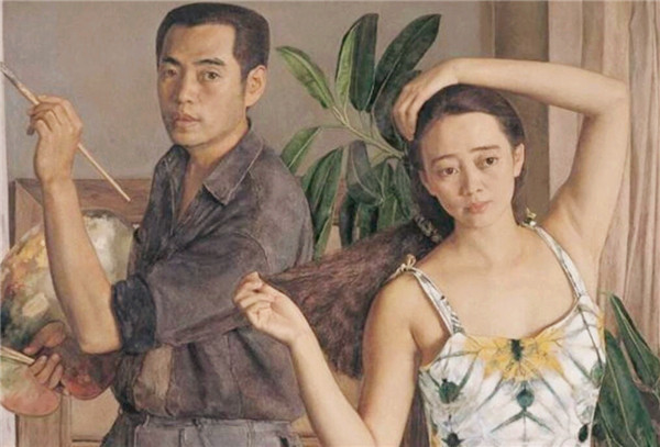 油画|油画院院长杨飞云：以妻子为模特，6幅画拍出7179万的“天价”