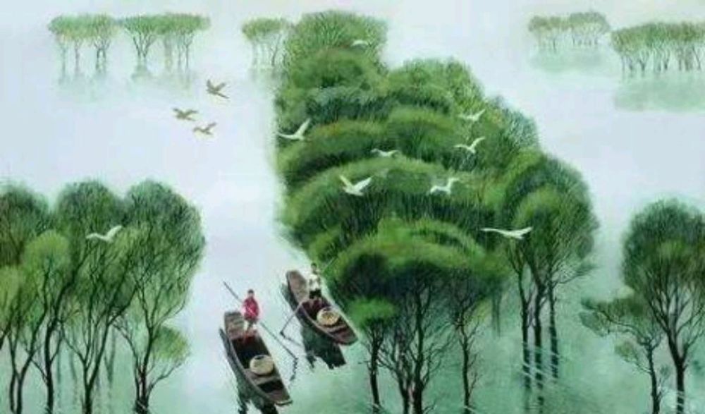 王维|王维归隐后写的一首诗，堪称力作，退休后有如此生活足矣