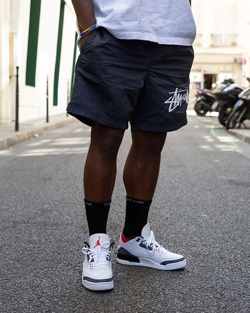 新火焰红 aj3 上脚打几分?