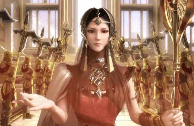 埃及|古埃及美女祭司在现代复活