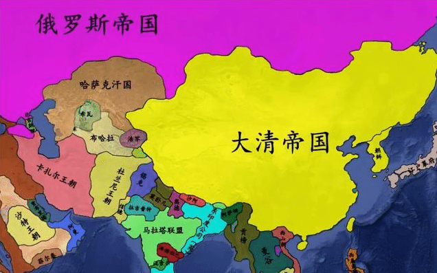 甲午战争前中国在英法眼中还是地区性大国,直到战后形象才改变