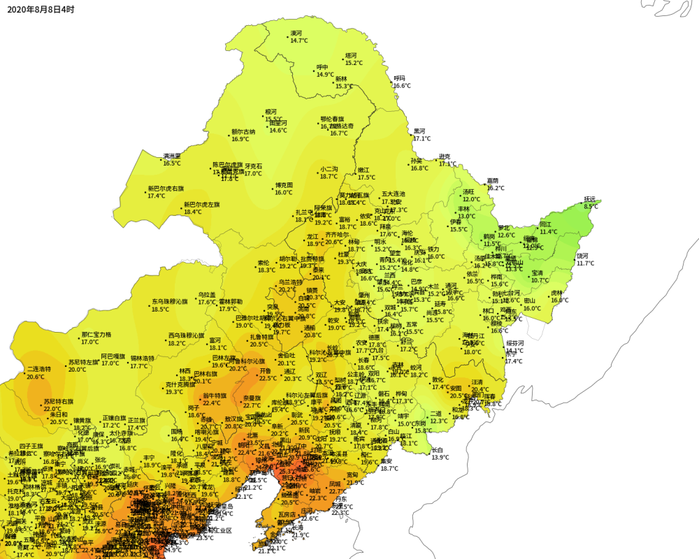 黑龙江|黑龙江跌破10度，秋天提前来？分析：没有这回事，南方要持续高温