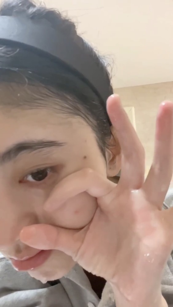 鞠婧祎|鞠婧祎把脸洗干净后，看到她素颜的真实样子，再也不敢说她伪素颜了