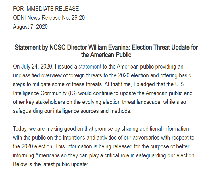 威廉·埃瓦尼纳|美国情报部门说这话，不嫌丢人吗？