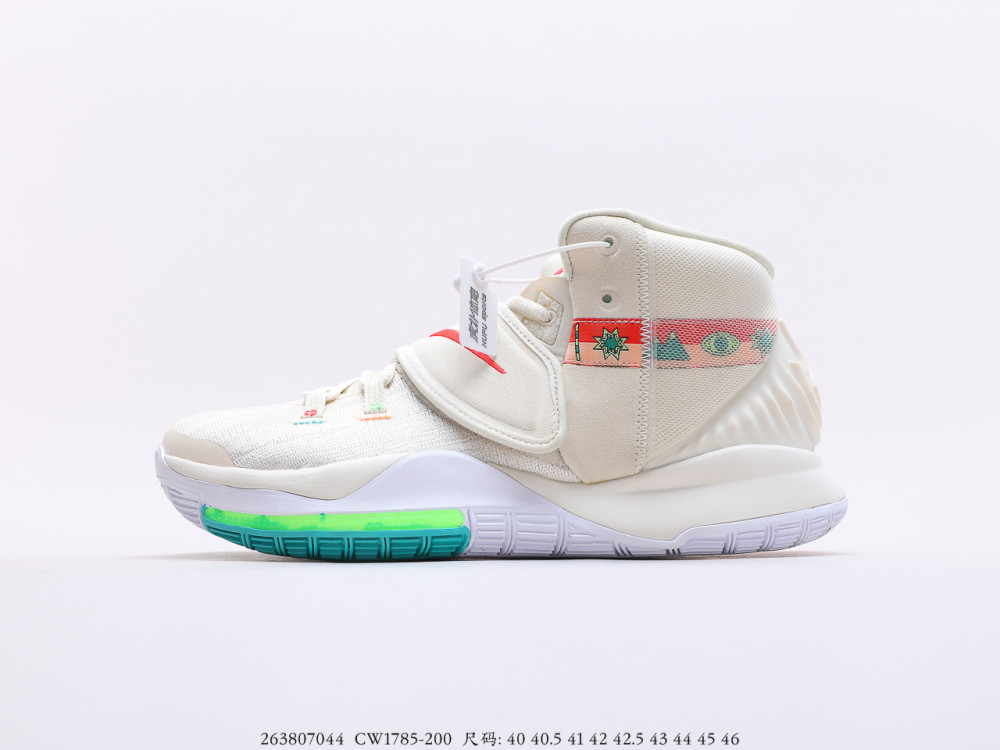 欧文六代6代 米白色 涂鸦,久经沙场的球友表示不耐脏!