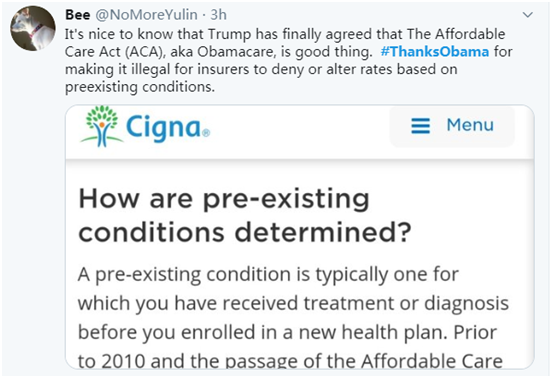 特朗普|尴尬！特朗普宣布要推进医保新政令，结果“感谢奥巴马”冲上推特热搜……