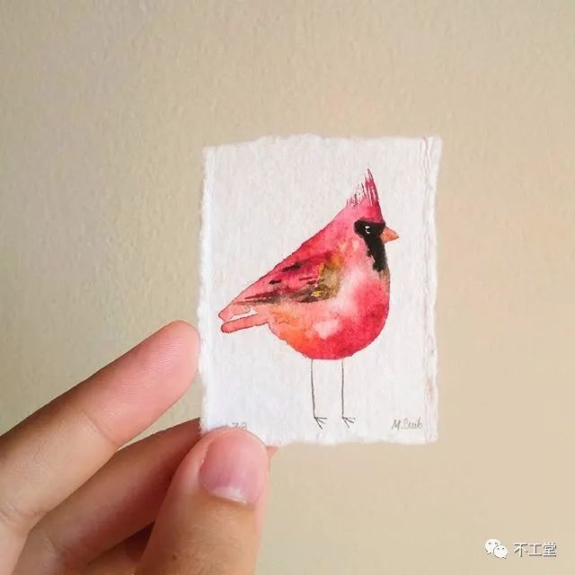 水彩画|风格朴拙却富有童趣的水彩画