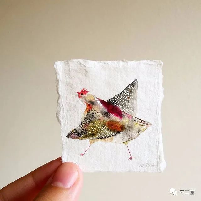 水彩画|风格朴拙却富有童趣的水彩画