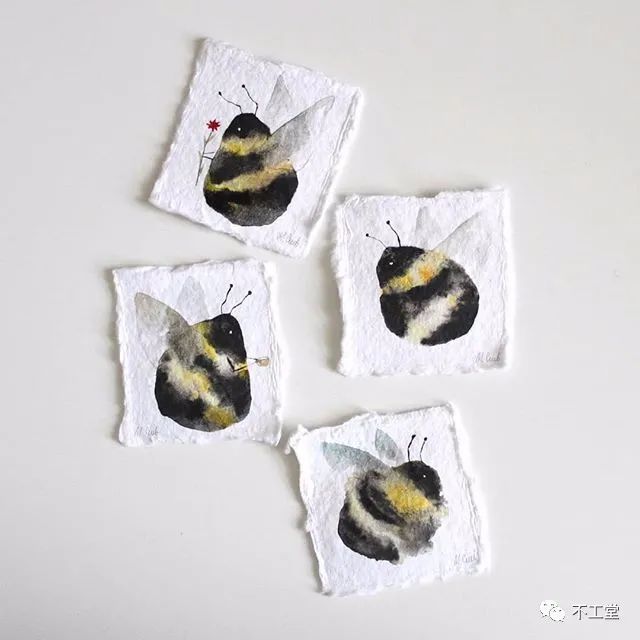 水彩画|风格朴拙却富有童趣的水彩画