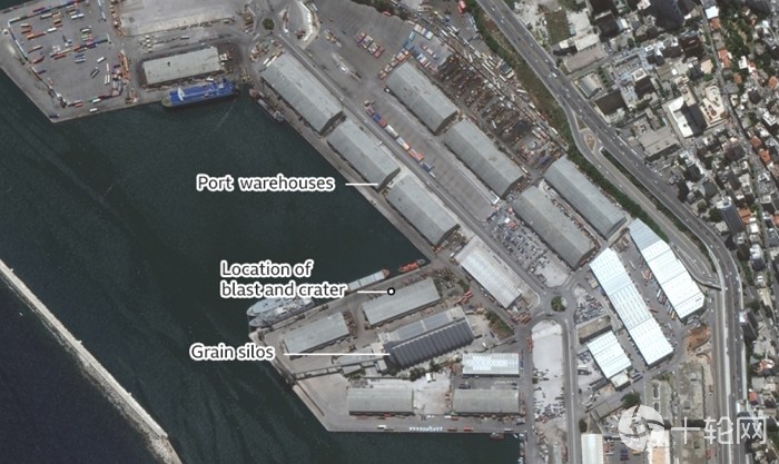nasa|NASA公布了贝鲁特爆炸事件后的卫星照片，多图比对历劫前后