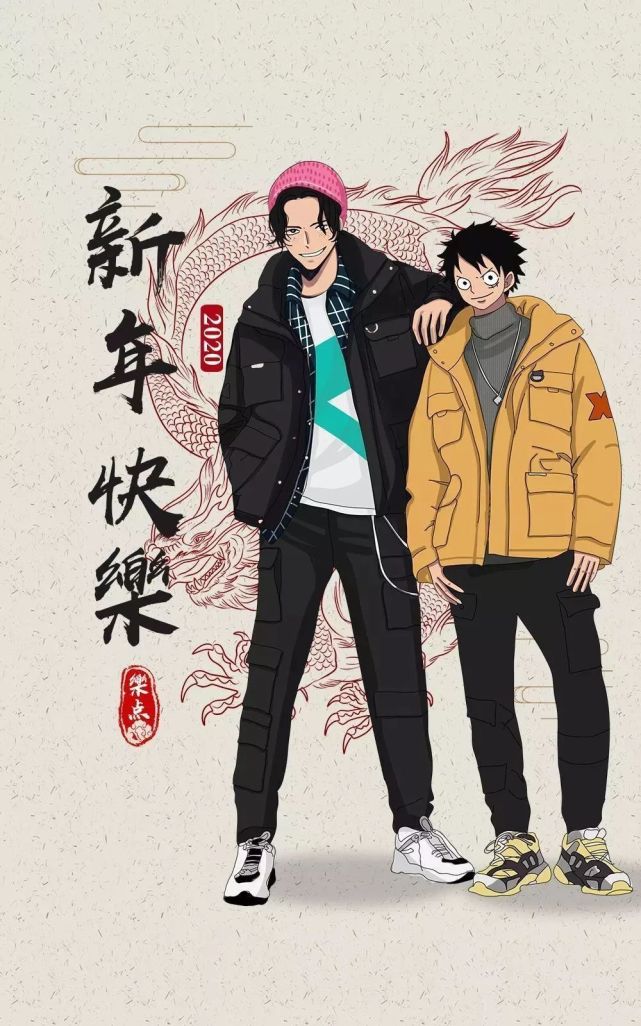 海贼王:草帽海贼团跟好友一起走中国风路线,大家喜欢吗