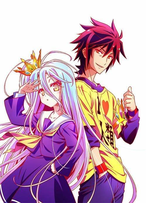 空与白既是尼特族又是家里蹲,但是在网络上却是被奉为都市传说的天才