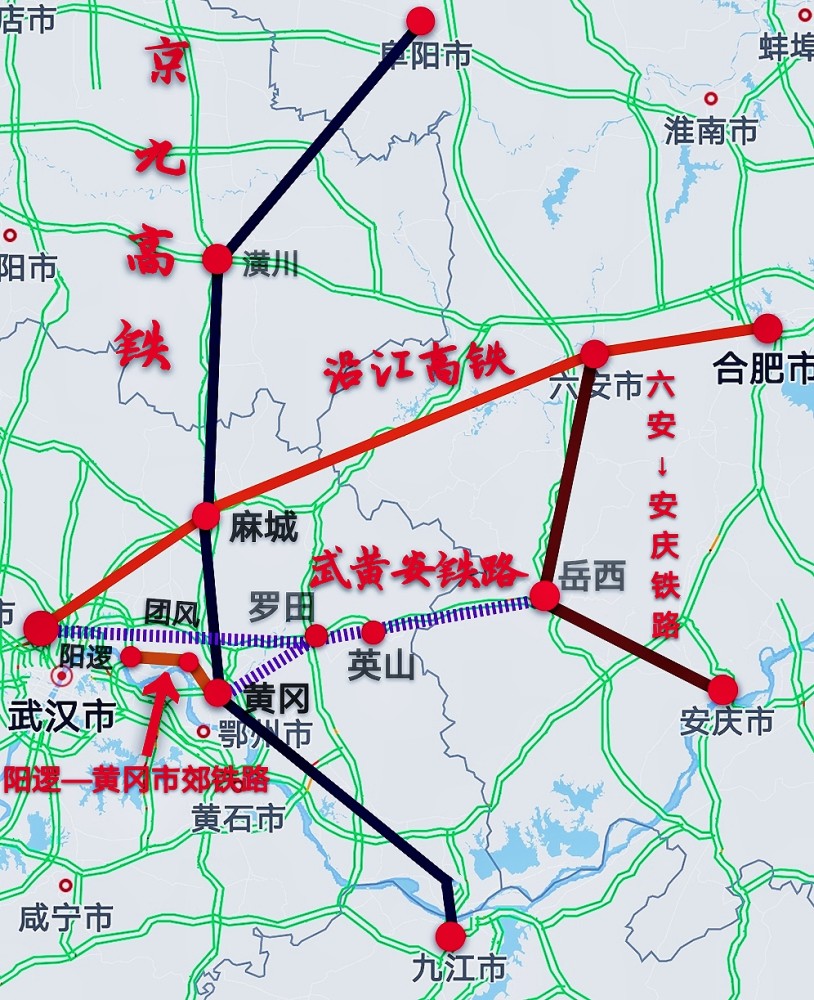 湖北第二大人口城市,将修建4条铁路,2个铁路盲点县进入高铁时代