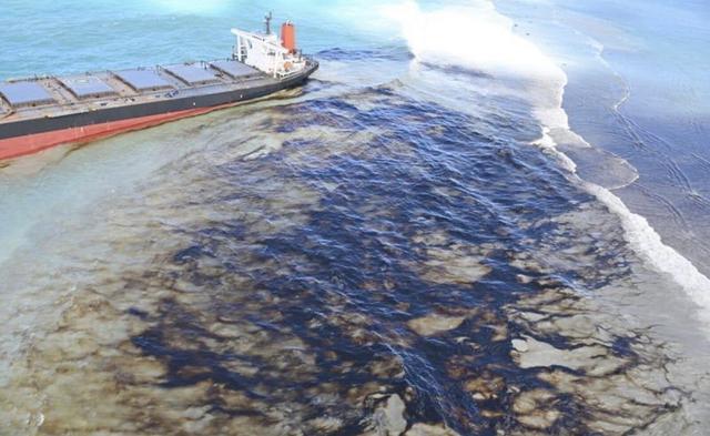 日本_时政|生态灾难！日本货轮搁浅非洲海岸12天后破裂泄油，杀死百年珊瑚礁
