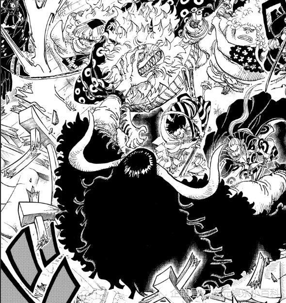 海贼王:凯多身体被贯穿,预示着凯多将葬身于此?别忘了还有大妈