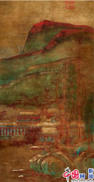 仙山楼阁|嘉德2020春拍即将启幕 张大千巨制《仙山楼阁》首次亮相