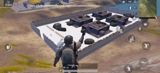 吃鸡 训练场也有人机了 这并不是p图 是真的 吃鸡游戏 Pubg Mobile 全军出击