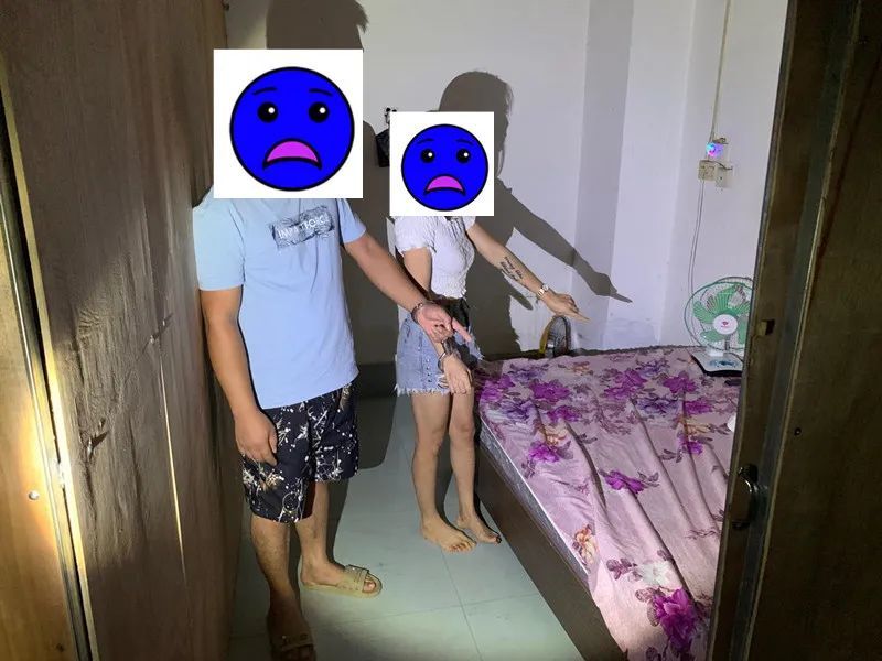 崇左某县扫黄现场,16名涉黄男女被抓获……_腾讯新闻