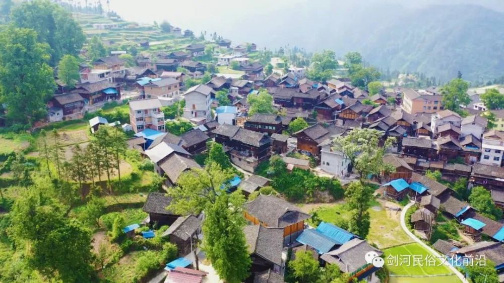 贵州山顶上的风景—剑河美丽乡村行久仰镇摆伟村