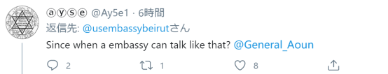 美国驻黎巴嫩大使馆|美国驻黎巴嫩大使馆发推“声援”黎巴嫩示威者，评论翻车！