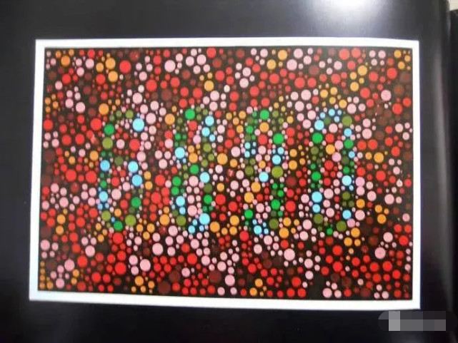 色盲|色盲测试：能在图片中，看出“6890”的人，视力非常的厉害！