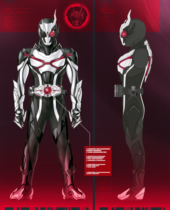 假面骑士01亚克1号设计图公开白色的恶魔终究还是登场了