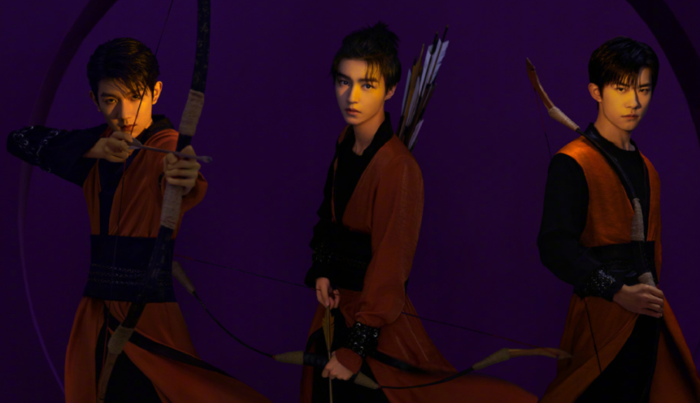 王俊凯|TFBOYS七周年古风照，王俊凯阳光，王源谦逊，易烊千玺内敛