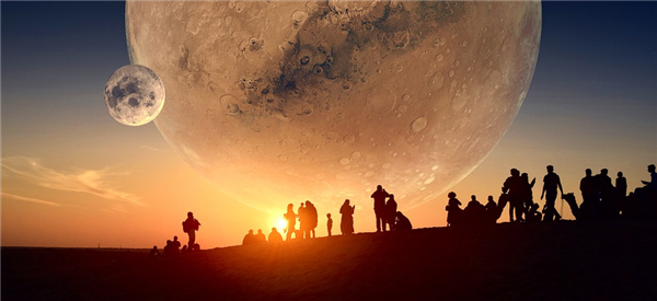 火星|天有异象！今晚将上演火星合月：肉眼可见