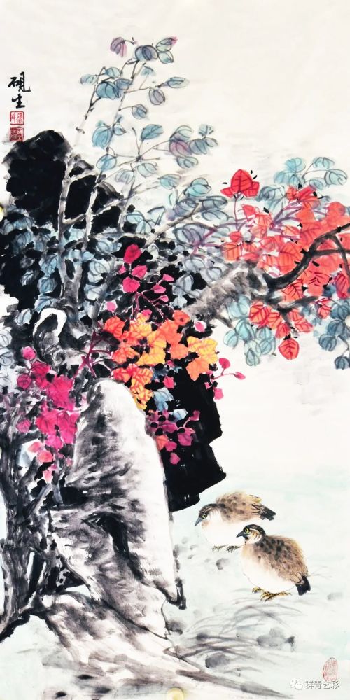 张俊根|重气韵 重意境——读张俊根的花鸟画